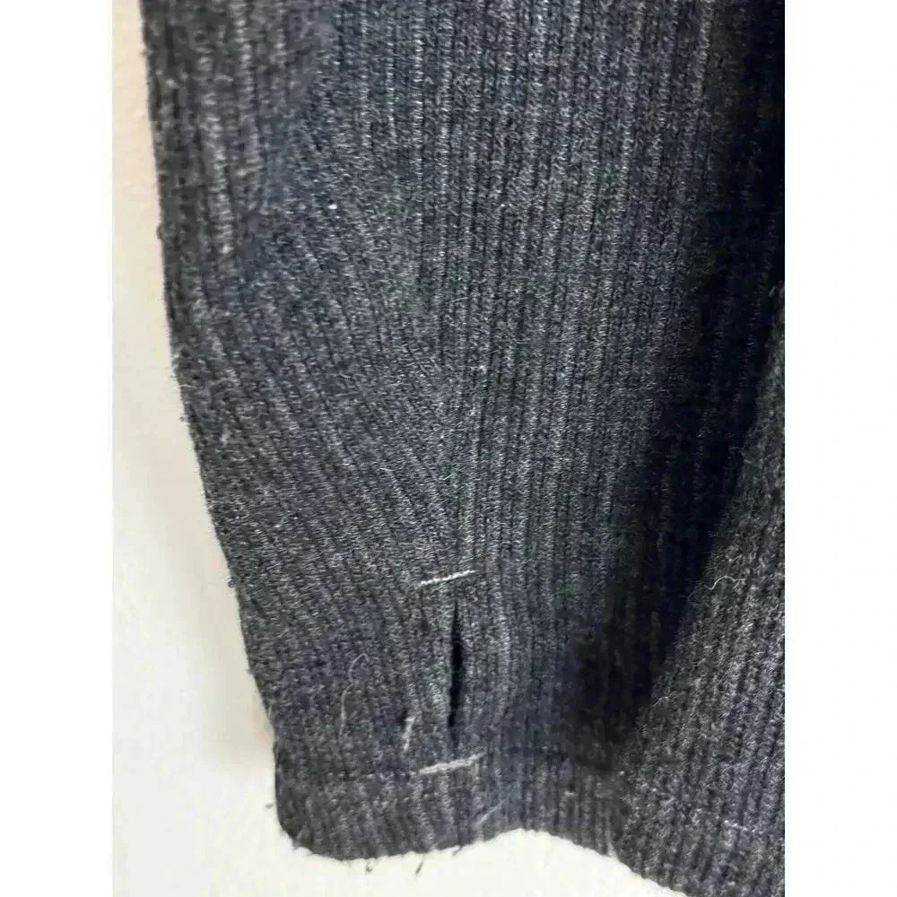 KUHL CHIANTI FLEECE GRAY SIZE MEDIUM WOOL BLEND MENS - Picture 4 of 6